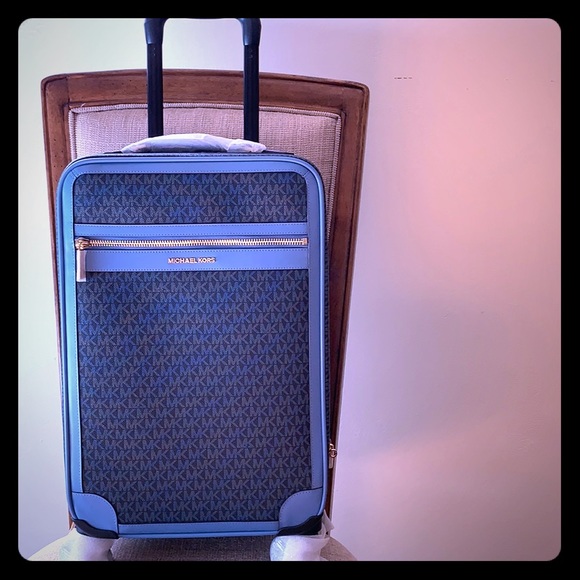 Michael Kors Carry On Trolley French Blue - Picture 1 of 7